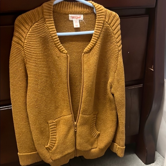 Cat & Jack Other - Cat & Jack Cardigan Zip Up Sweater Chunky Knit
